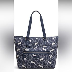 Never used Radley London dog print laptop tote
